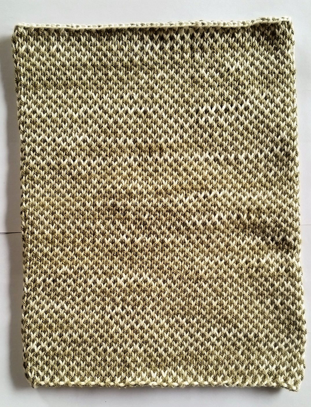 Stikke ud Hovedløse camouflage Fair Isle strik, hvordan strikkes denne strikketeknik med to farver