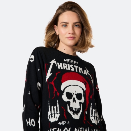 Heavy New Year Julesweater Dame Heavy New Year Julesweater Dame