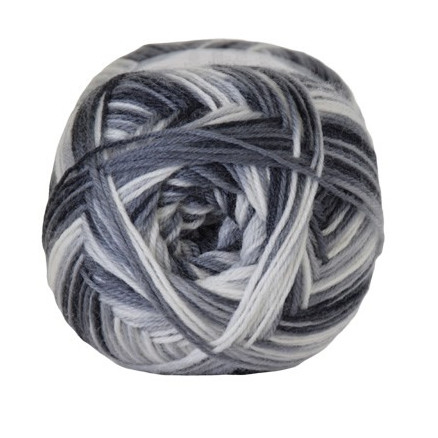 Hjertegarn Aloe Sockwool Strømpegarn 5030 Grå/Hvid Hjertegarn Aloe Sockwool Strømpegarn 5030 Grå/Hvid